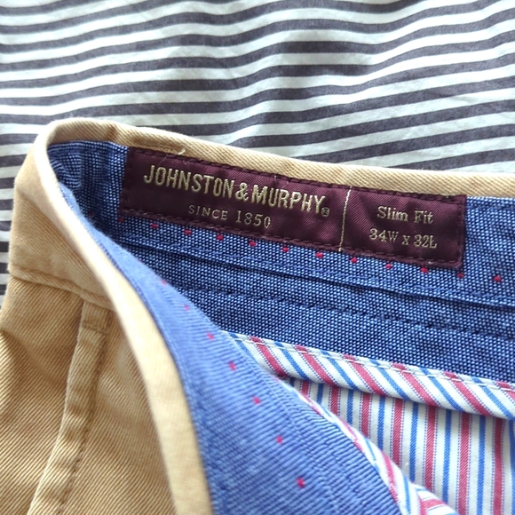 Johnston & Murphy Khaki Pant - Picture 4 of 5